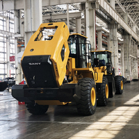 Harga Bagus Wheel Loader Bekas Sany SYL956H5 6Ton 4x4 A/C Kontrol Joystick Pompa Mesin Kondisi Baik