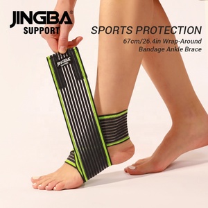Bande de compression réglable JINGBA, attelle orthopédique pour la cheville, soutien pour les entorses, douleur et gonflement de la cheville - Product Image 1