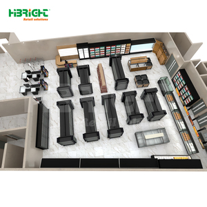 Smart 2D Layout Space-Saving Solutions for <b>Small</b> Minimart Design - Product Image 2