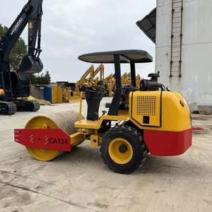 2024 Original Suède DYNAPAC CA134 Rouleau vibrant à tambour unique Rouleau de pneu utilisé avec pompe moteur et composants du noyau du moteur - Product Image 1