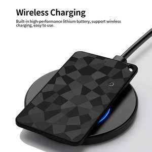 Localisateur de carte à double système avec recharge sans fil, <span class=keywords><strong>Google</strong></span> Find pour Android, Apple MFI Find My, dispositif de recherche de carte, sac, portefeuille, clé, balise intelligente - Product Image 6