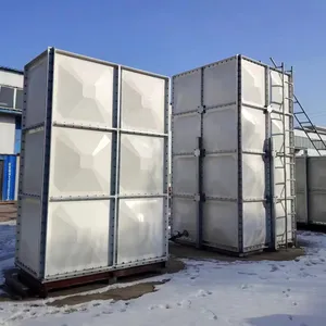 GRP water tanks high quality water storage tank Big quantity stock can make sure fast delivery.