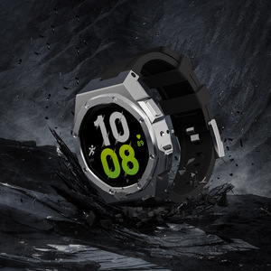 Sang Trọng Sửa Đổi <span class=keywords><strong>Kit</strong></span> 40Mm 44Mm 5Pro 45Mm 46Mm Kim Loại Bảo Vệ Sửa Đổi <span class=keywords><strong>Mod</strong></span> Trường Hợp Đồng Hồ Cho Samsung Galaxy Đồng Hồ 4/5/6 - Product Image 6