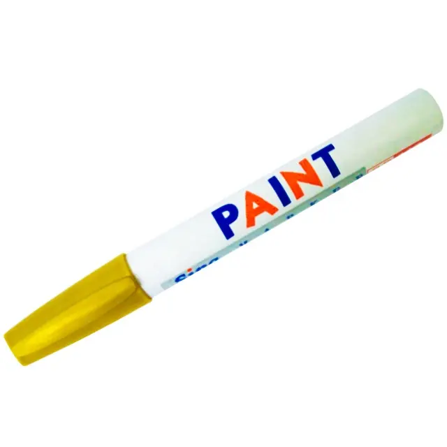SIPA SP105 Bullet Nib Aluminium Barrel Write Surfaces Paint Ink Provide Effect With Clip Paint Marker Pen