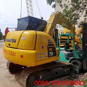 Mini excavatrice d'occasion de haute qualité KOMATSU PC70-8 7ton Garden 70-8 excavatrices sur chenilles avec composant de moteur de base - Product Image 2