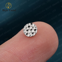 Embout de labret à filetage interne en titane de qualité implant, conforme à la norme ASTM F136