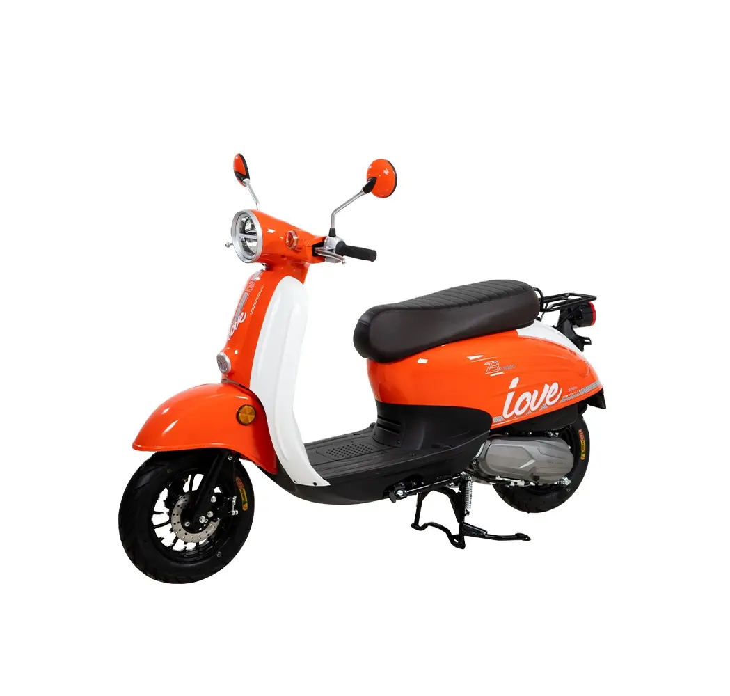 Low price wholesale new color moped 125cc off-road gasoline scooter mopeds gas scooters gas