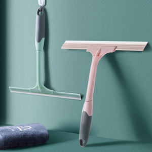 Raschietto per la pulizia di piastrelle, specchi e porte in <span class=keywords><strong>vetro</strong></span> per bagno UCO, tergivetro per <span class=keywords><strong>doccia</strong></span> con manico in plastica e lama in gomma, strumento per la pulizia delle finestre - Product Image 1