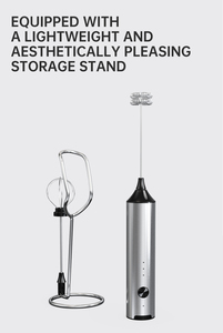 Mousseur à lait manuel rechargeable par USB en gros, écologique, mousseur électrique, mélangeur à café pour matcha, collagène - Product Image 4