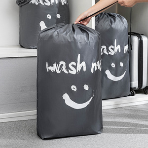 Laundry <b>Storage</b> Bag <b>Large</b> Capacity Waterproof Drawstring Organizer For Bedroom Clothes And Quilt - Product Image 3