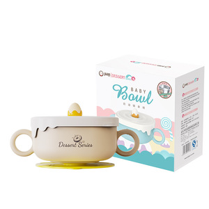 Tazón para Bebé Jiayi de Acero Inoxidable 316 con Asa, Libre de BPA, para Alimentación de 0 a 12 Meses - Product Image 1