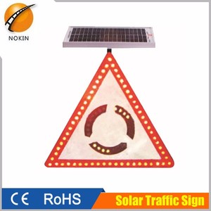 Luci lampeggianti ad energia solare per segnali di arresto segnali pedonali a LED segnali stradali digitali a 30 velocità per esterni - Product Image 5