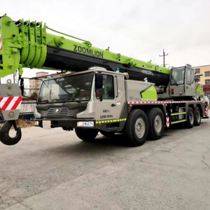 Grue mobile d'occasion Zoomlion 80 tonnes certifiée EPA, modèle 2023, hauteur de levage 60m, avec moteur, boîte de vitesses, pompe et roulement, à vendre - Product Image 1