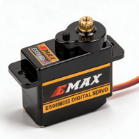 EMAX ES08MA II 12g Mini Analog Servo, Servo PWM Metal Gear untuk Robot RC & Model Pesawat Terbang
