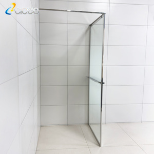 <span class=keywords><strong>Mampara</strong></span> <span class=keywords><strong>de</strong></span> <span class=keywords><strong>ducha</strong></span> moderna sin marco <span class=keywords><strong>con</strong></span> toallero integrado <span class=keywords><strong>de</strong></span> vidrio templado impermeable <span class=keywords><strong>de</strong></span> 8mm <span class=keywords><strong>de</strong></span> espesor para baño u hotel - Product Image 5