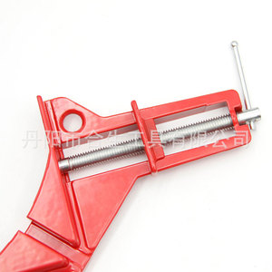 Pince d'angle droit Mr Drill 75 mm en alliage d'aluminium pour soudage, rouge - Product Image 2