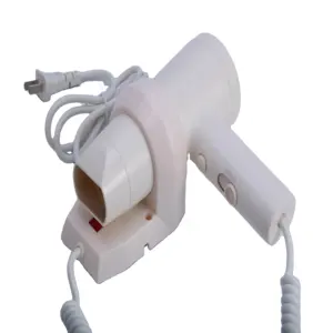 Kinhao Hotel Hair dryer wall mounted 1500 watts plastic outer electric dryer