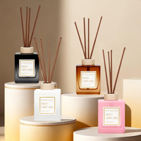 Diffuseur de parfum Mulan personnalisable avec votre logo, Oud Agarwood, longue durée, élimine les odeurs, aromathérapie, 100 ml