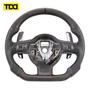 Volante de Fibra de Carbono Real TDD Compatible con Audi A5, A6L, A7, Q3, Q5, Q7, TT, R8 - Product Image 4