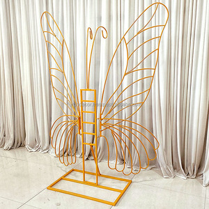 Furun personnalisé en métal papillon arc de mariage décoration de fond élégante pour les activités de fête de mariage - Product Image 3