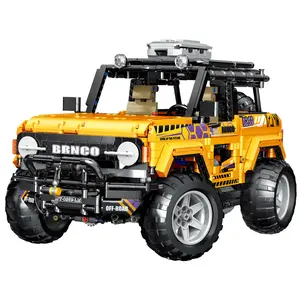 Nouveau véhicule SUV haute technologie Expert tout-terrain, 88006 blocs de construction en briques, jouets éducatifs pour enfants, ensemble de cadeaux d'anniversaire pour garçons, haute qualité