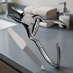 ASAP Eco-Friendly Stainless Steel Anvil Pattern Toe Nail Clipper with Wide Jaw Opening 12.5cm for Babies & Children - Product Image 3