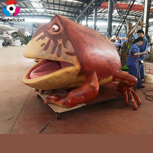 Nouvelle Simulation de Parc Animalier 2025 : <span class=keywords><strong>Grenouille</strong></span> Cornée Animatronique Grandeur Nature à Vendre - Product Image 6