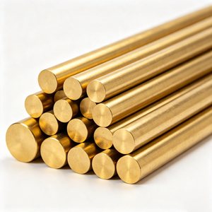 DIN EN 12164 Standard CuZn37 H62 <b>Square</b> Brass Rod Uncoated Straight Bar Plumbing <b>Tap</b> Valve Machining Parts Stock - Product Image 2