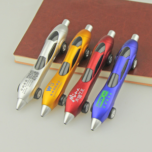 Stylo bille métallique sportif, design voiture de course, personnalisable avec logo, nouveauté - Product Image 3