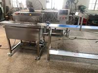 Nouvelle machine à tempérer le chocolat en acier inoxydable 304, machine à enrober les biscuits, contrôle précis de la température, capacité de 2 m/minute