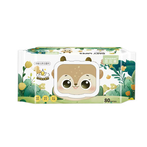 Lingettes pour bébé en marque privée, lingettes nettoyantes multi-usages pour le visage, les mains et les fesses, vente en gros de lingettes humides pour bébé - Product Image 1