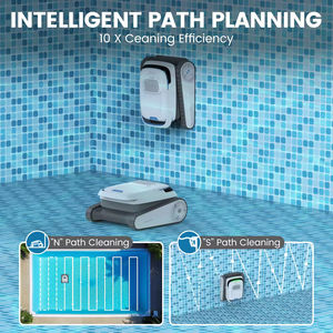 Robot làm sạch hồ bơi thông minh không dây bán chạy nhất năm <span class=keywords><strong>2025</strong></span>, máy hút bụi hồ bơi tự động cho hệ thống lọc hồ bơi - Product Image 3