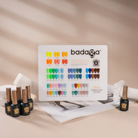 Kit de vernis gel UV semi-permanent super brillant personnalisable pour marque, beauté écoresponsable, non toxique, sans cruauté animale, séchage rapide, pour salon et usage domestique, HALAL