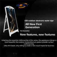 Reproductor de señalización digital LED para interiores y exteriores, batería extraíble, pantalla de bienvenida para tiendas minoristas IP65, centros comerciales, bienvenida OEM