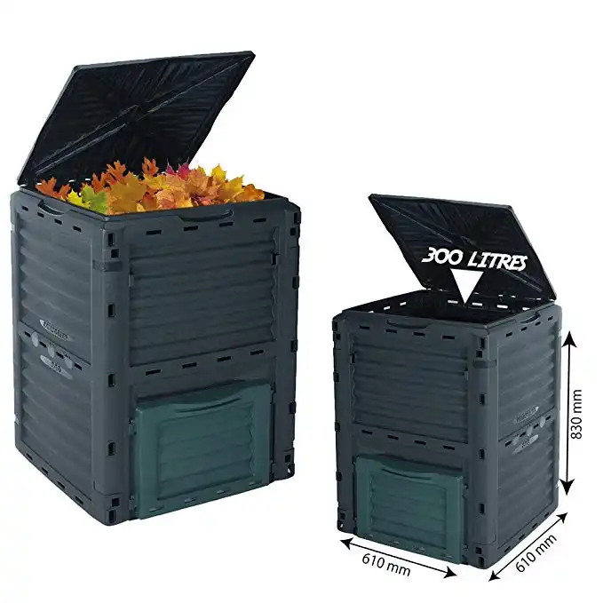 Hot selling eco-friendly and durable fertilizer organic worm garden kitchen trash can wholesale compost bin