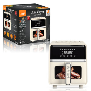 Freidora de Aire Digital Inteligente Multifuncional de 1400w con Pantalla Táctil, Diseño Moderno para Cocina Casera, Fácil de Usar y Antiadherente - Product Image 4