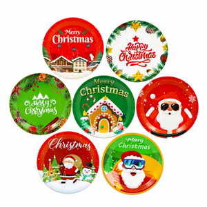 Juego <span class=keywords><strong>de</strong></span> Vajilla Desechable <span class=keywords><strong>de</strong></span> Estilo Moderno Personalizado, Venta Caliente, Ecológico, para <span class=keywords><strong>Navidad</strong></span>, Año Nuevo, Fiestas, Cenas, Platos <span class=keywords><strong>de</strong></span> <span class=keywords><strong>Papel</strong></span> - Product Image 5