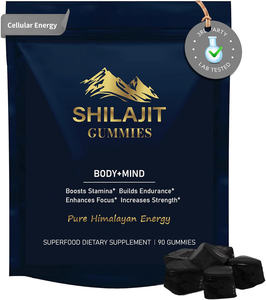Permen Jeli <span class=keywords><strong>Shilajit</strong></span> Himalaya & Permen Jeli Organik Terbungkus Individual <span class=keywords><strong>Shilajit</strong></span> Asli Tanpa Tambahan Permen Jeli <span class=keywords><strong>Shilajit</strong></span> Alami - Product Image 1