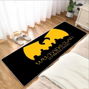 Tapis de sol <span class=keywords><strong>W</strong></span>-<span class=keywords><strong>wu</strong></span> T-<span class=keywords><strong>tang</strong></span> Clans, paillasson d'entrée, tapis de bain antidérapant, tapis de cuisine personnalisé découpé pour l'entrée de la maison - Product Image 1