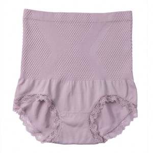 Yüksek kalite kadınlar yüksek bel karın kontrol külot seksi dantel iç çamaşırı - Product Image 6