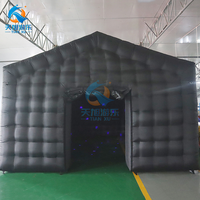 Cabine gonflable commerciale de cube de lumière de LED pour des événements extérieurs