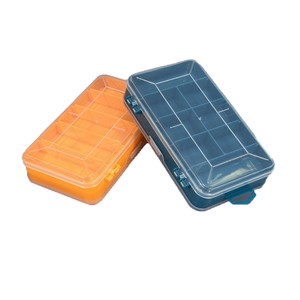 Boîte de rangement en plastique double face 160X92X44 antistatique avec couvercle, organisateur de bureau rectangulaire, écologique - Product Image 3