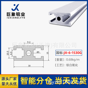 Perfil de Aluminio 1530 18*18, Accesorios Metalúrgicos, Perfil de Riel de Aluminio 1020, Perfil para Puertas y Ventanas - Product Image 6