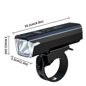 Luz de Bicicleta <span class=keywords><strong>Recargable</strong></span> por USB, Resistente al Agua IP65, Faro Delantero para Bicicleta de Montaña, Ciclismo Nocturno para Niños, Seguridad, LED 18650 - Product Image 6