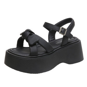 Sandales Super Tendance Femme 2025 Nouvelle Collection Printemps-Été à Semelle Épaisse Confortables et Élégantes pour la Plage - Product Image 5