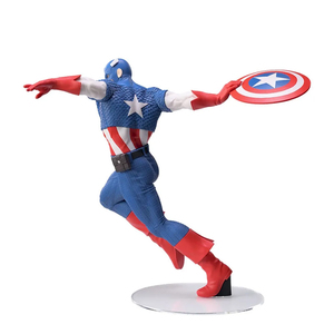 Figurines d'action <span class=keywords><strong>Captain</strong></span> <span class=keywords><strong>America</strong></span> de Marvel, fabriquées à la main en PVC imprimé en 3D, jouet de <span class=keywords><strong>collection</strong></span> OEM d'usine - Product Image 2