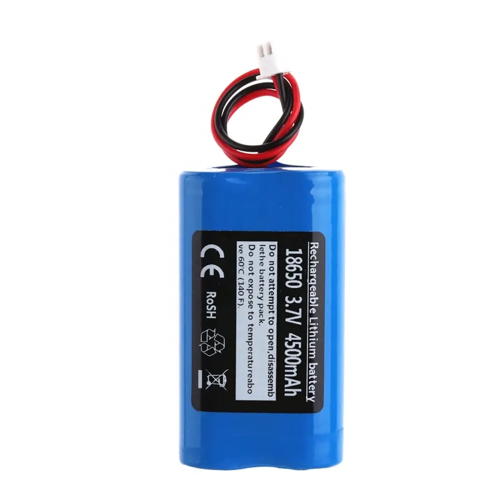 Batterie au lithium-ion rechargeable de haute qualité 1S2P 3.7v 4500mAh 18650 batterie Li-on pour outils électriques