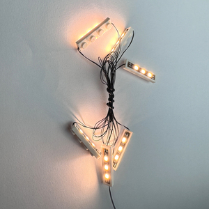 DIY Compatible <strong>Lego</strong> Building Block Lighting Accessory 0.8 Puncture End Expansion Plate 2hole 4hole 6hole 8hole Socket - Product Image 3
