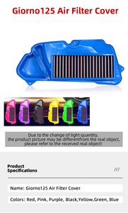 ไส้กรองอากาศมอเตอร์ไซค์แบบไหลสูง สำหรับ Honda Lead 125 Giorno 125 ด้านขวา - Product Image 3
