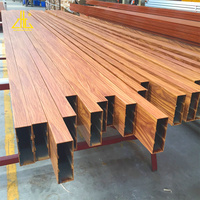 Pergola extérieure ZHONGLIAN Australie, profil en aluminium, couleur bois creux, 15 ans sans décoloration